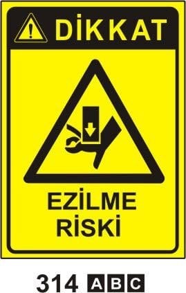 Ezilme Riski Levhası