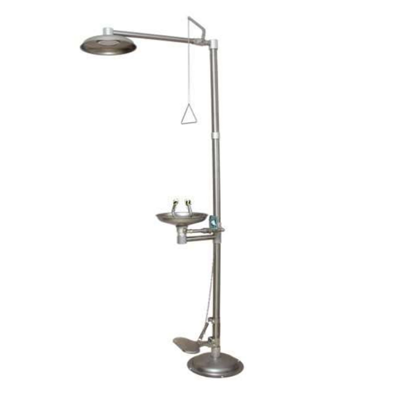 Göz Vücut Duşu Yere Monte Paslanmaz Çelik Göz Ayak Vücut El Kumandalı ODK1710-1B