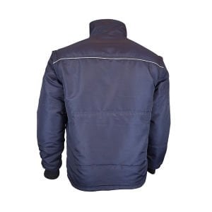 Buriş Kolları Çıkmalı İş Montu Siyah Renk