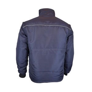 Buriş Kolları Çıkmalı İş Montu Siyah Renk