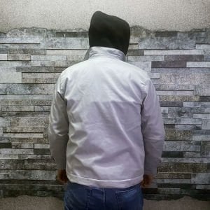 Buriş Harmandan Karışım Yönetici Montu (Beyaz Yaka)