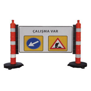 Levhalı Dikme Bariyer Enjeksiyon 75x125 cm (MFK 7121)