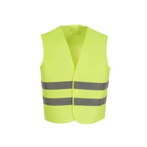 Firma Logolu İkaz Yeleği Sarı Renk (50 Adet) İşçi Tip