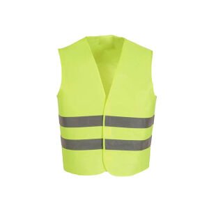 Firma Logolu İkaz Yeleği Sarı Renk (50 Adet) İşçi Tip