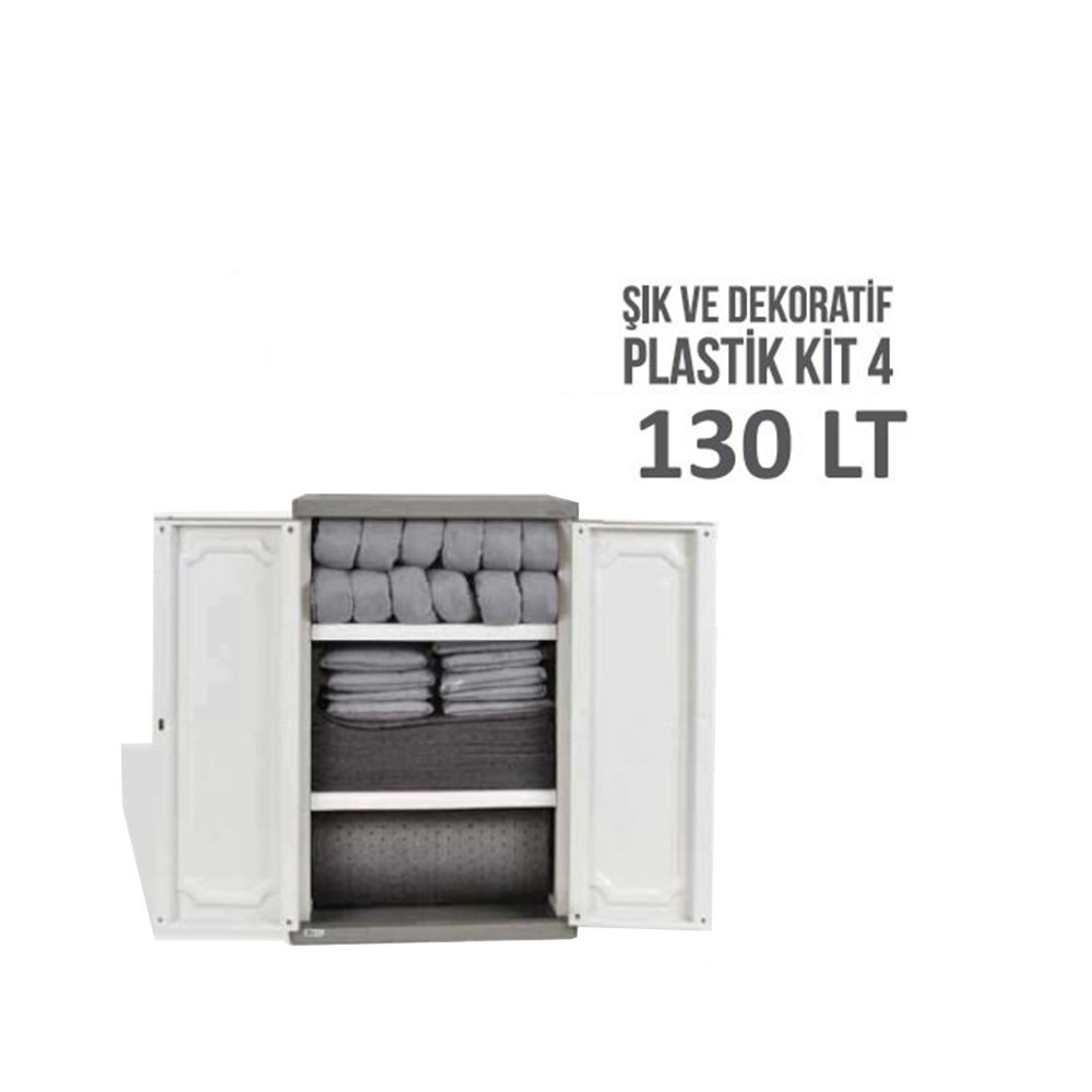 Plastik Kit 4 130 LT Yağ ve Kimyasal Emici Kiti