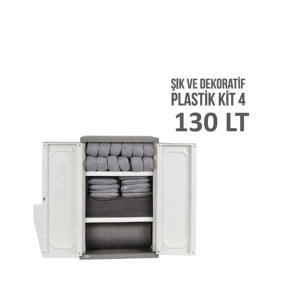 Plastik Kit 4 130 LT Yağ ve Kimyasal Emici Kiti