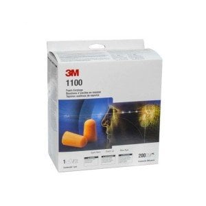 3M 1100 Kulak Tıkacı Kordonsuz 37 dB (90 Çift)