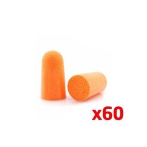 3M 1100 İpsiz Silikon Kulak Tıkacı (60 Çift)