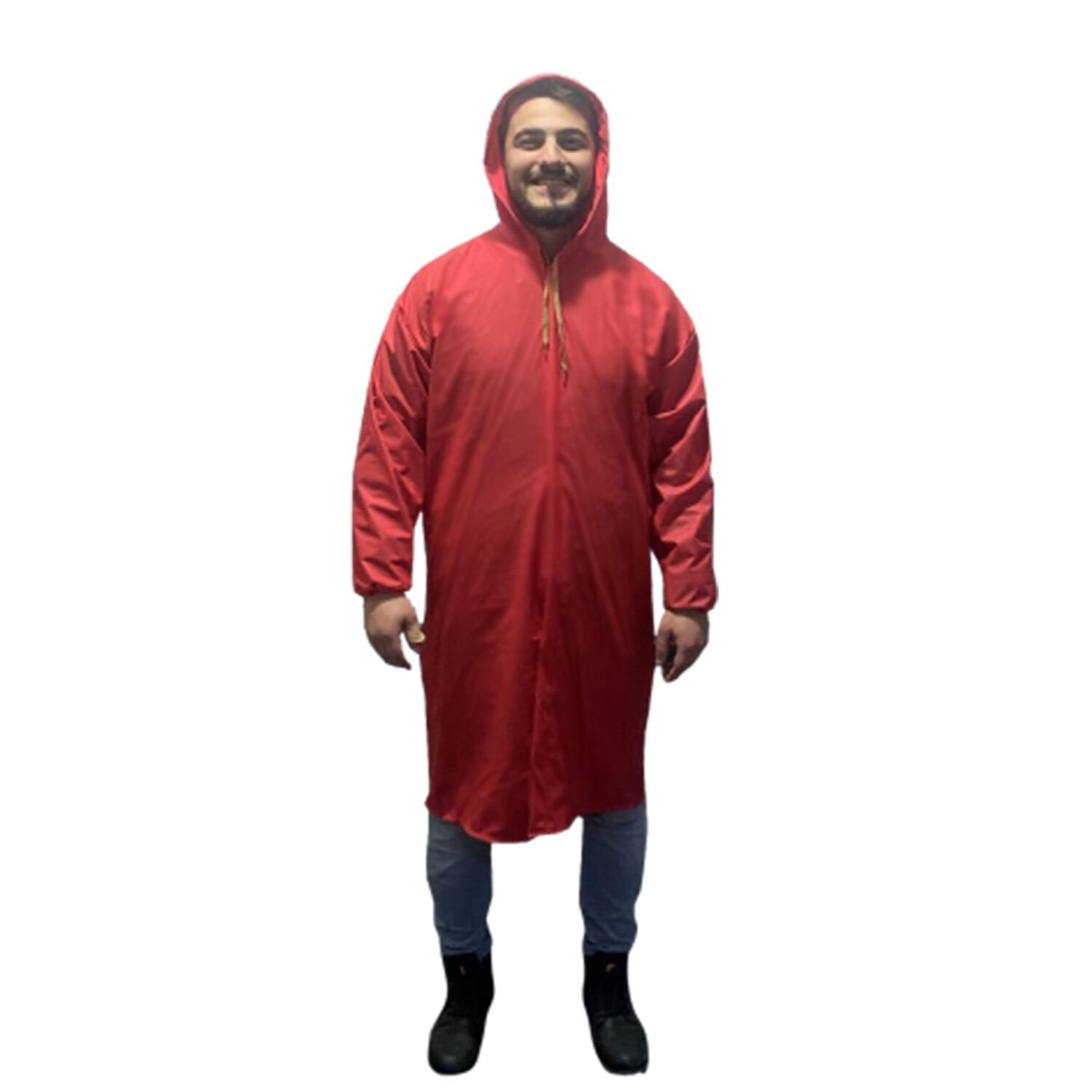 Buriş Hafif Su Geçirmez 0,32 mm Pvc Yağmurluk