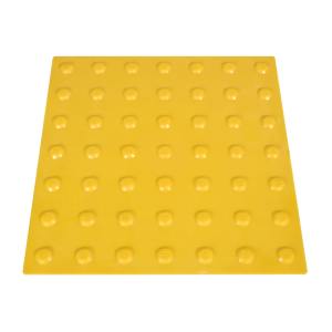 Hissedilebilir Yürüme Yüzeyi | Uyarıcı Tip Nokta Kabartmalı Yürüme Yüzeyi Mfk 5005