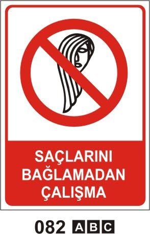 Saçlarını Bağlamadan Çalışma