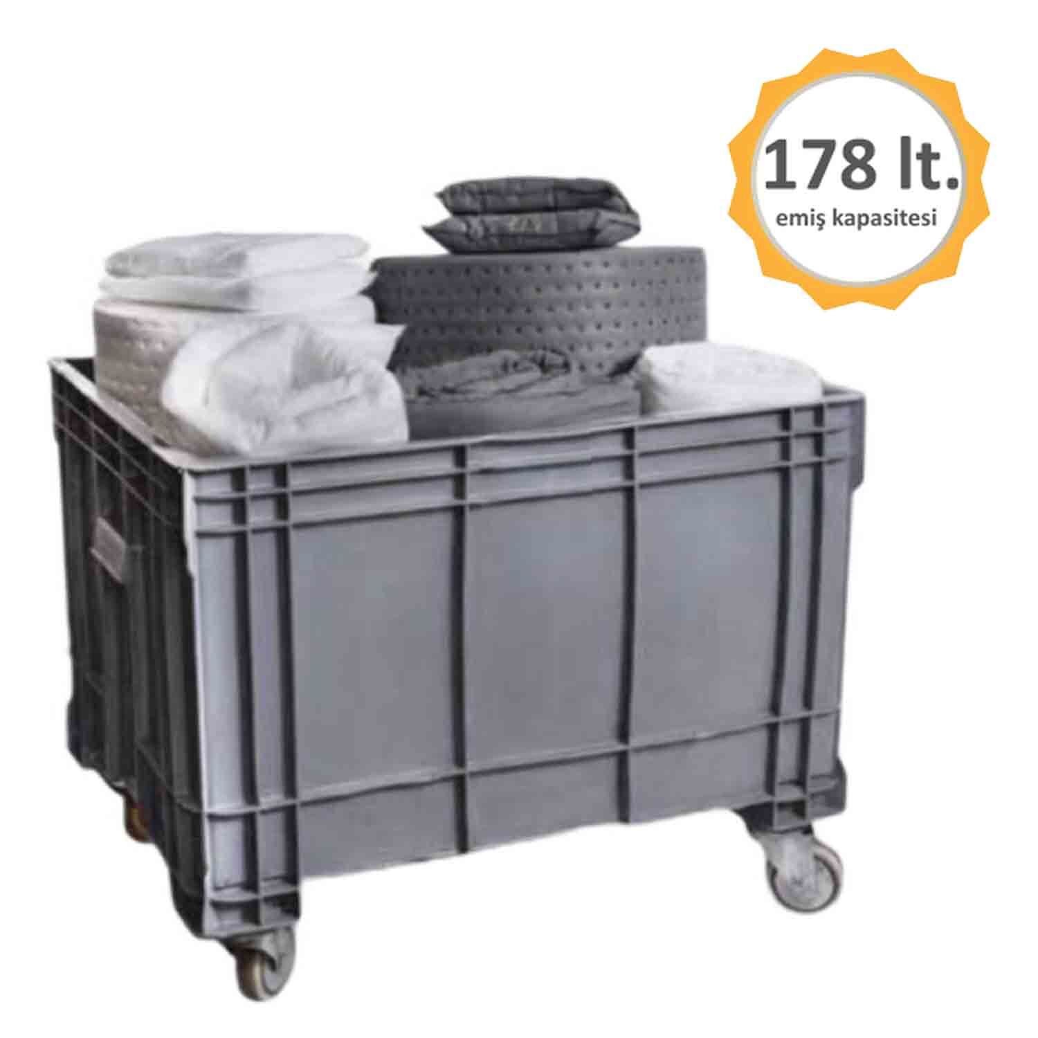 Plastik Kit 5 178 LT Yağ ve Kimyasal Emici Kiti