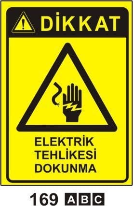 Elektrik Tehlikesi Dokunma