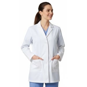 Alpaka Beyaz Doktor Önlüğü ve Öğretmen Önlüğü