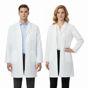 Alpaka Beyaz Doktor Önlüğü ve Öğretmen Önlüğü