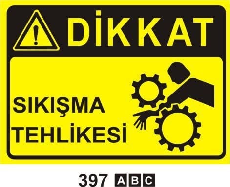 Sıkışma tehlikesi