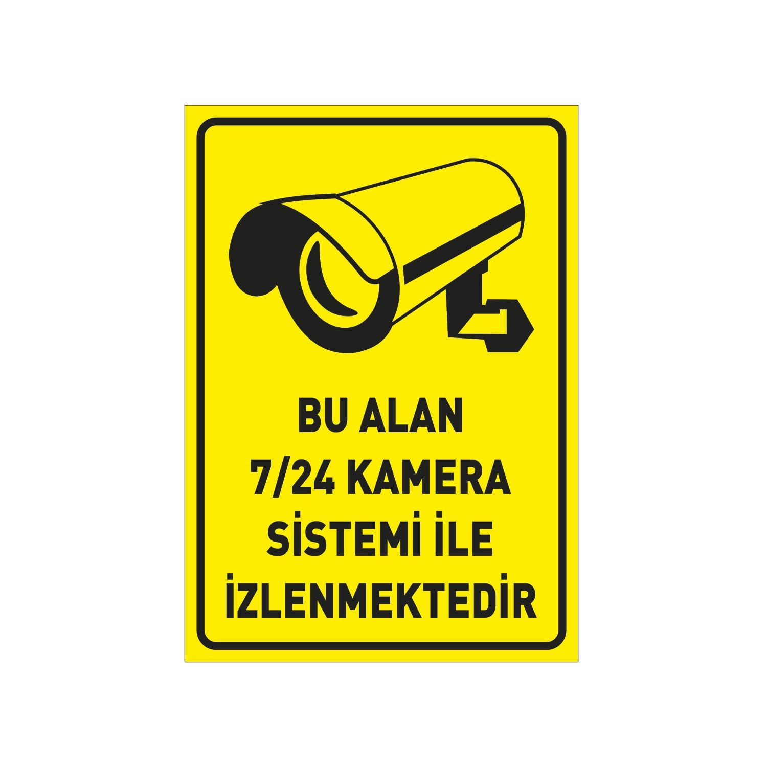 Dikkat Hasarlı Elektrikli Araç Karantina Alanı Levhası 25x35 cm Dekota 3 mm