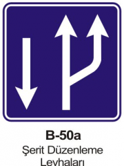 Şerit Düzenleme Levhaları