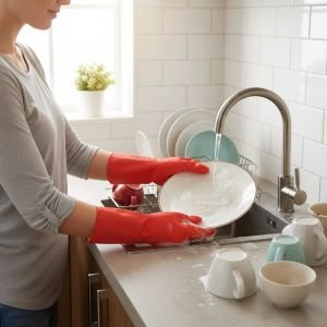 Beybi Karmelita Temizlik ve Bulaşık Eldiveni