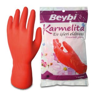 Beybi Karmelita Temizlik ve Bulaşık Eldiveni