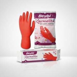 Beybi Karmelita Temizlik ve Bulaşık Eldiveni
