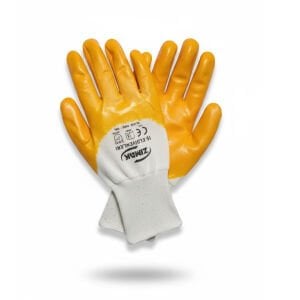Zimak Sarı Nitril Kaplı İş Eldiveni 300 Çift 1 Koli