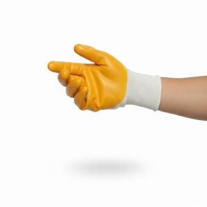 Zimak Sarı Nitril Kaplı İş Eldiveni 300 Çift 1 Koli