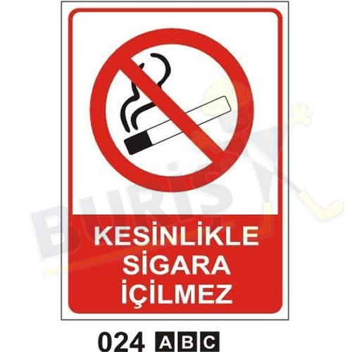 Kesinlikle Sigara İçilmez