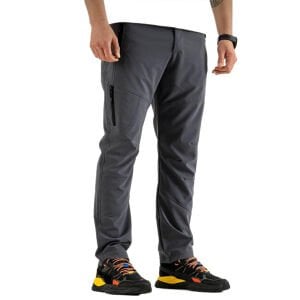 Softshell Pantolon Rüzgar Su Geçirmez İş Pantolonu Gri Renk