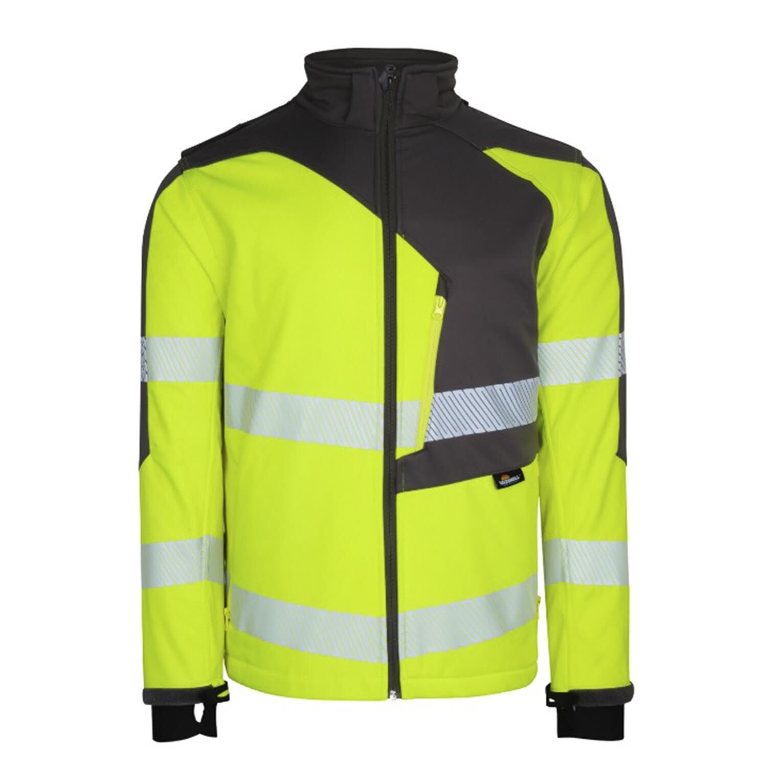 Vizwell VWJK267 Reflektörlü Softshell Model Teknik Mont