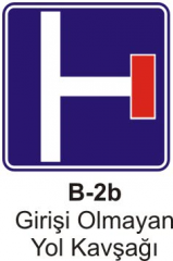 Girişi Olmayan Yol Kavşağı