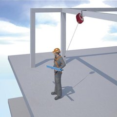 AN13006C2 MEDBLOC 6 Mt Kayışlı Geri Sarım Düşüş Durdurucu