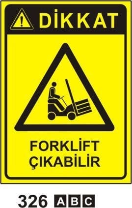 Forklift Çıkabilir Levhası