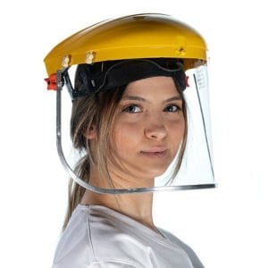 Essafe Yüz Koruyucu Siperlik (20x40 cm) Şeffaf (Takım) (GE-1206)