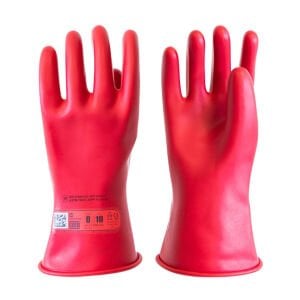 CATU Class 0 İzole Eldiven 1000V AC | Kısa Tip Elektrikçi Eldiveni Yalıtımlı İş Güvenliği Eldiveni