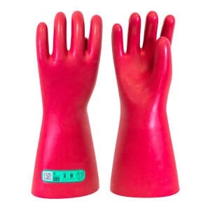 Class 3 İzole Elektrikçi Eldiveni 26500V | Yüksek Gerilim Yalıtkan Eldiven CATU