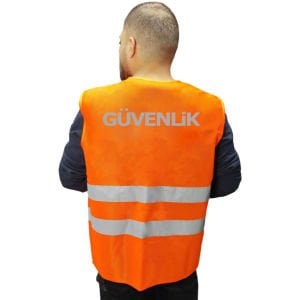 Reflektörlü Güvenlik İkaz Yeleği