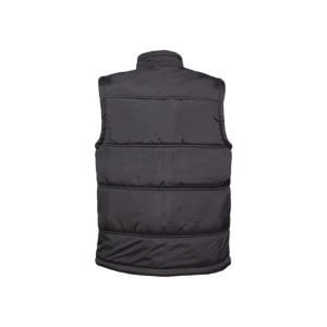 Buriş Siyah Polar Astarlı Yelek