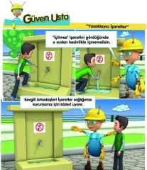 Güven Usta ''Yasaklayıcı İşaretler'' Levhası