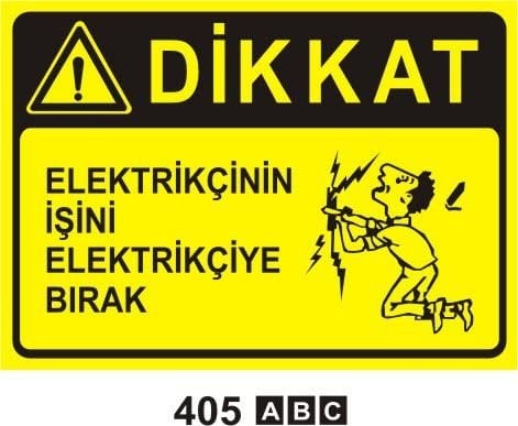 Elektrikçinin İşini Elektrikçiye Bırak