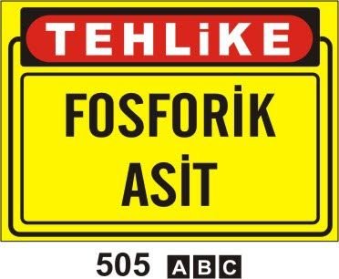 Fosforik Asit Levhası