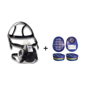 Drager 3300 Yarım Yüz Gaz Maskesi + Filtre Seti | 6738816 A1B1E1K1 Filtre