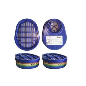 Drager X-Plore 3300 Yarım Yüz Gaz Maskesi + 6738816 A1B1E1K1 Filtre