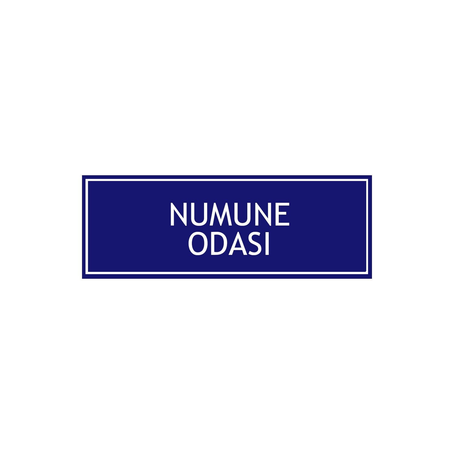 Numune Odası Levhası