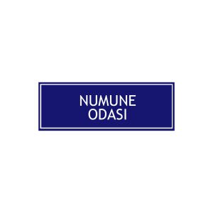 Numune Odası Levhası