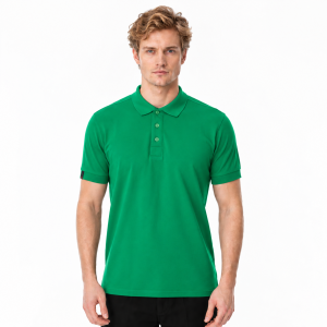 Buriş CoolFit Polo Yaka Tişört Benetton Yeşil