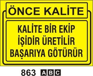 Kaliteli Bir Ekip İşidir Üretilir Başarıya Götürür