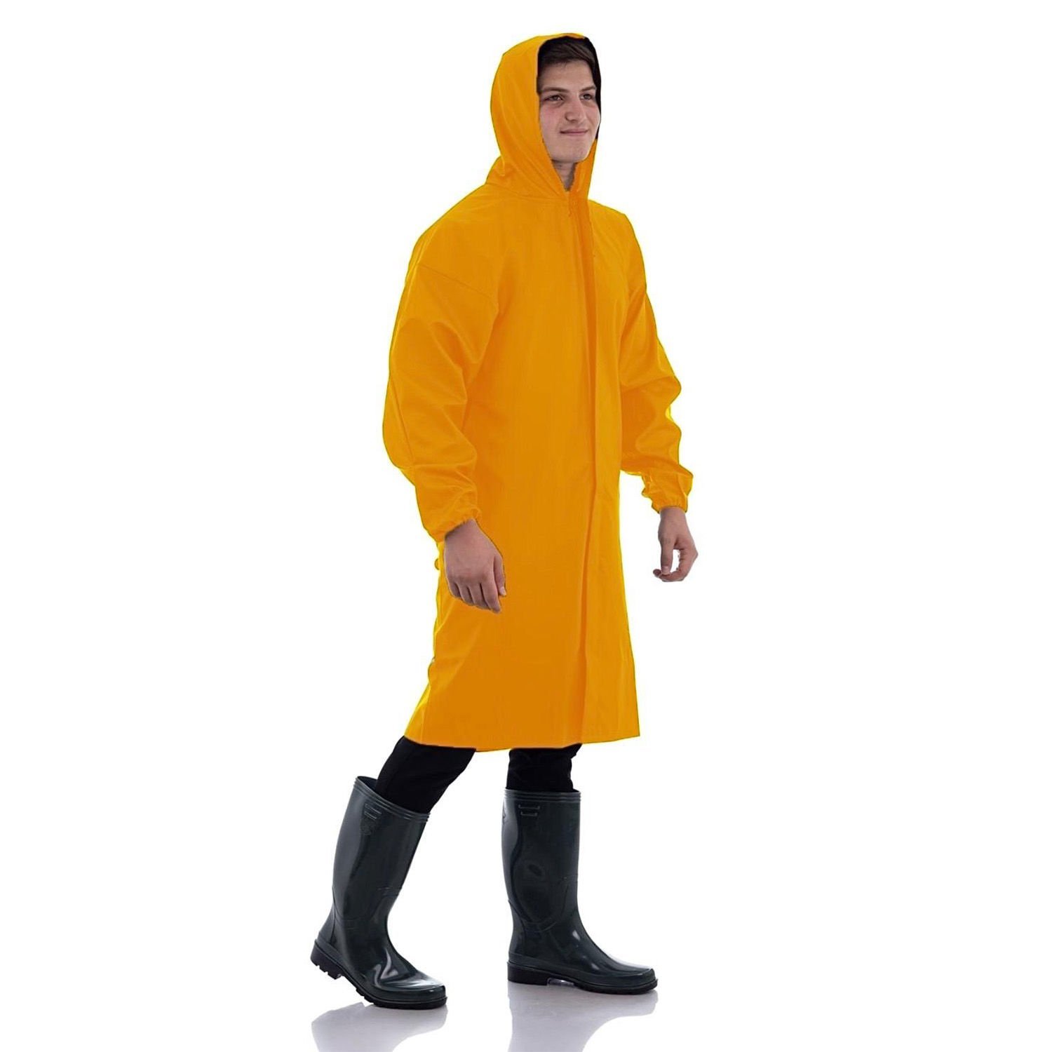 Balıkçı Pardesü Yağmurluk Kavuniçi Renk