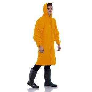 Balıkçı Pardesü Yağmurluk Kavuniçi Renk