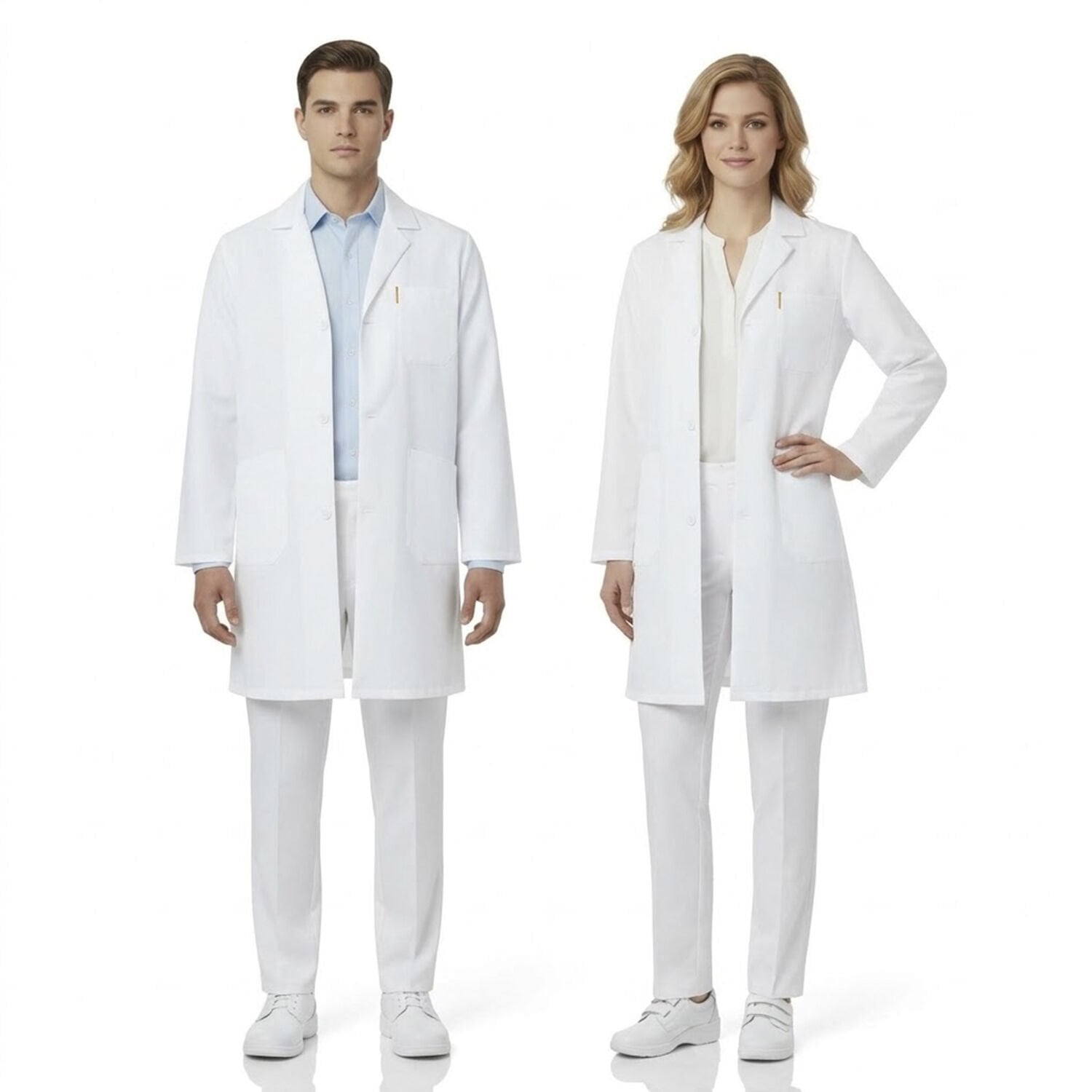 Alpaka Beyaz Önlük Takım